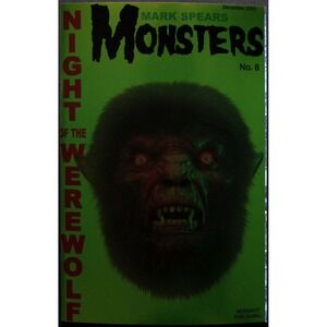 Mark Spears Monsters Issue 8 A38 Green Foil Night of the Werewolf Variant 2025